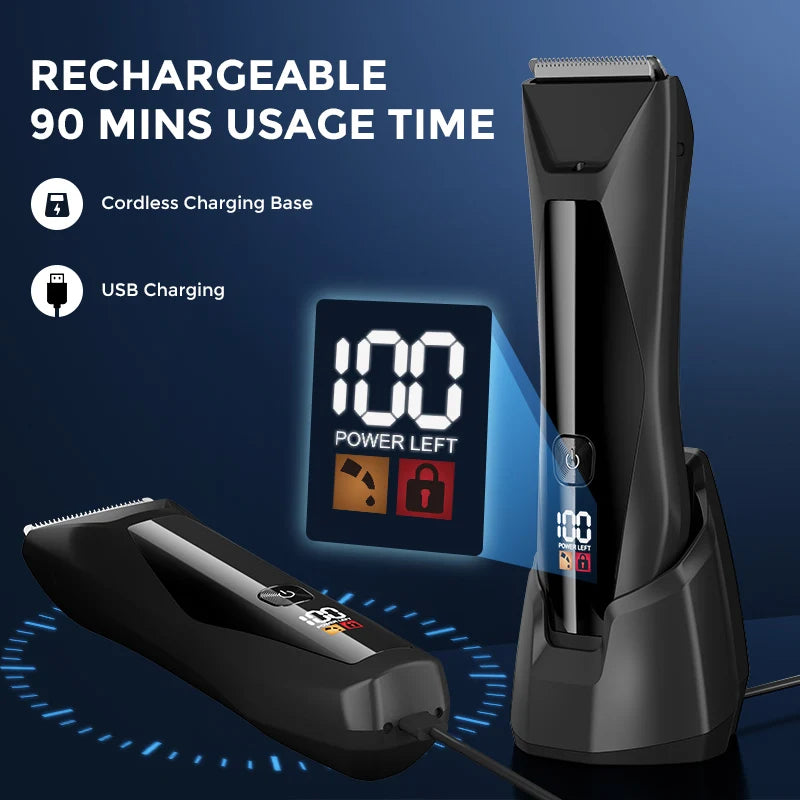 SEJOY Body Pubic Hair Trimmer for Men - ElectronAge