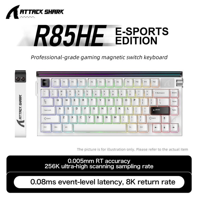 R85 ATTACK SHARK R85HE Magnetic Keyboard - ElectronAge