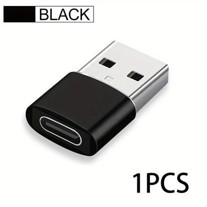 USB To USB C Adapter,Type C Female To A Male Charger Converter