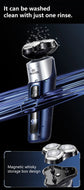 XMSJ 4in1 Electrical Rotary Shaver For Men - ElectronAge