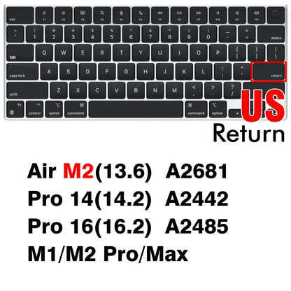 ElectronAge MacGuard Silicone Keyboard Cover - ElectronAge
