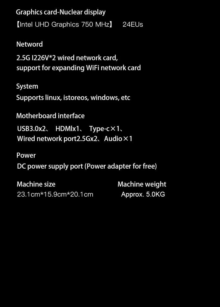 SZBOX WTR Pro 6 Bay NAS Mini PC - ElectronAge