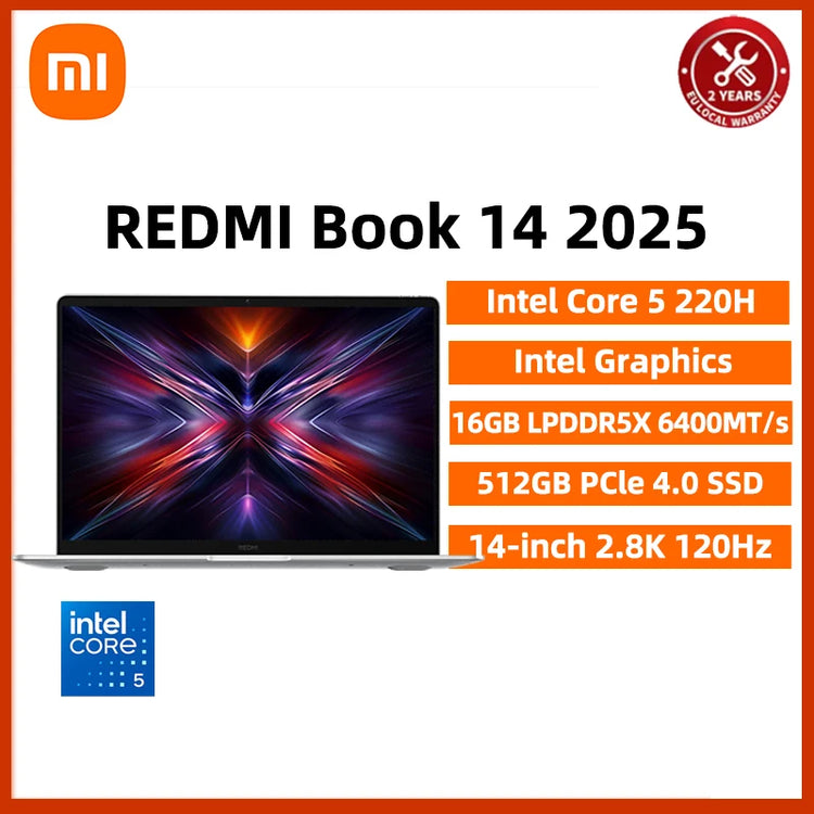 Xiaomi REDMI Book 14 Laptop 2025 - ElectronAge