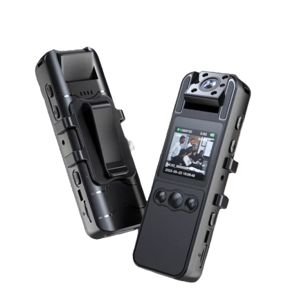 128GB Body Camera with Audio and Video Recording HD 1080P Body Cam 6HR Battery IR Cut Auto Night Vision Body Worn Camcorder