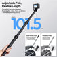ABMF-VL03 Bike Mount Bracket For Gopro Action Cameras 360° Rotating Selfie Stick Holder With Super Clamp Motorcycle