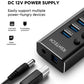 RSHTECH USB3.0 Hub Aluminum 10/13/16 Port Expander USB Powered Data Hub Splitter Individual On/Off Switches for Laptop Macbook