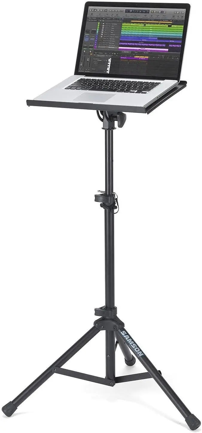 Adjustable Laptop Stand with Tripod Base - ElectronAge