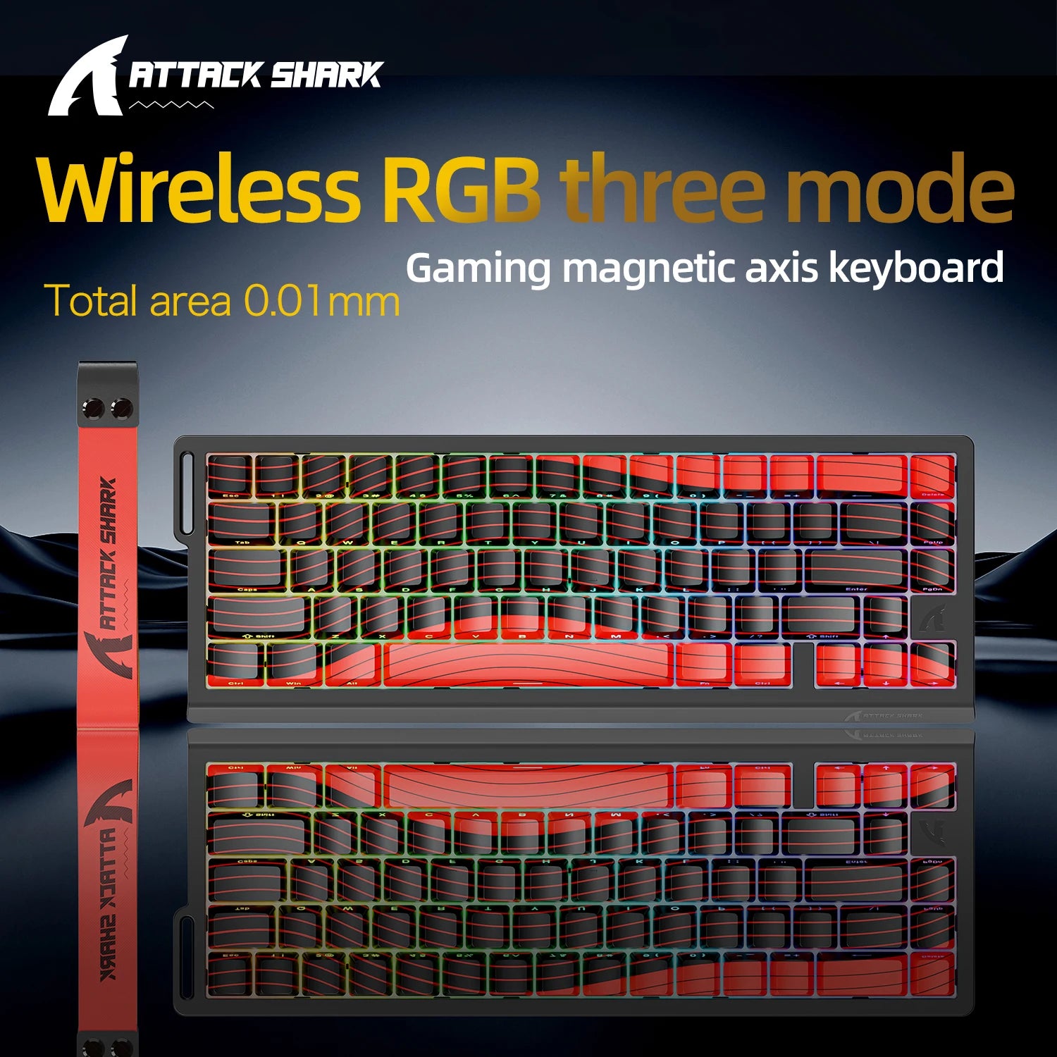 X68HE ATTACK SHARK Magnetic Gaming Keyboard - ElectronAge