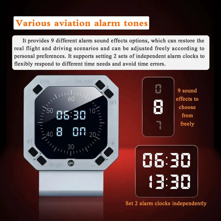 Sense of Clock Simulation Flight Clock - ElectronAge