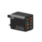 Xiaomi 240W Multi Port Charger PD Smartphone Fast Charging 4USB4 Type-C Charging Head European and American Standard Adapter