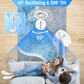 7200mAh Telescopic Foldable Fan Wireless USB Rechargeable Battery Low Noise Fan Height Adjustable Outdoor Portable Small Fans