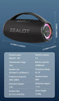 ZEALOT S97 80W Wireless speaker - ElectronAge