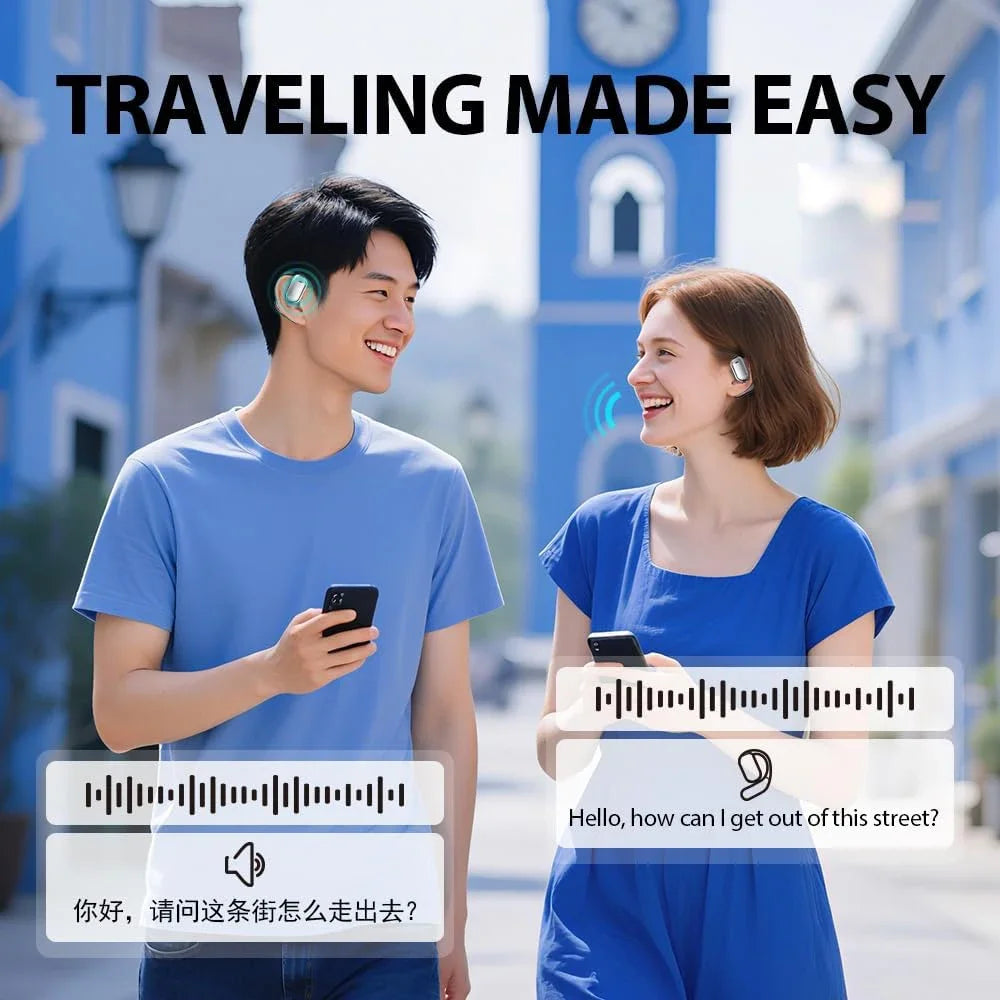 UYUXIO OWS Real Time Translation Earbuds - ElectronAge