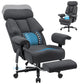 Executive Office Chair with Foot Rest and Waist Lumber Support - ElectronAge