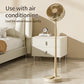 USB Foldable Portable Fan with 8inch 4 Speeds ＆ Timing, Battery Operated Mini Floor Fan for Bedroom, Indoor or Outdoor,Table Fan