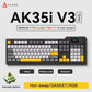 Ajazz AK35I V3/V4 MAX Tri-mode Wired Bluetooth Wireless Gaming Keyboard - ElectronAge
