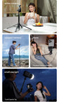 Ulanzi TT24 Selfie Stick 1.5M for Action Camera GoPro Hero 12 DJI Pocket 3  Compact Camera Cell Phone With Quick Release Plate