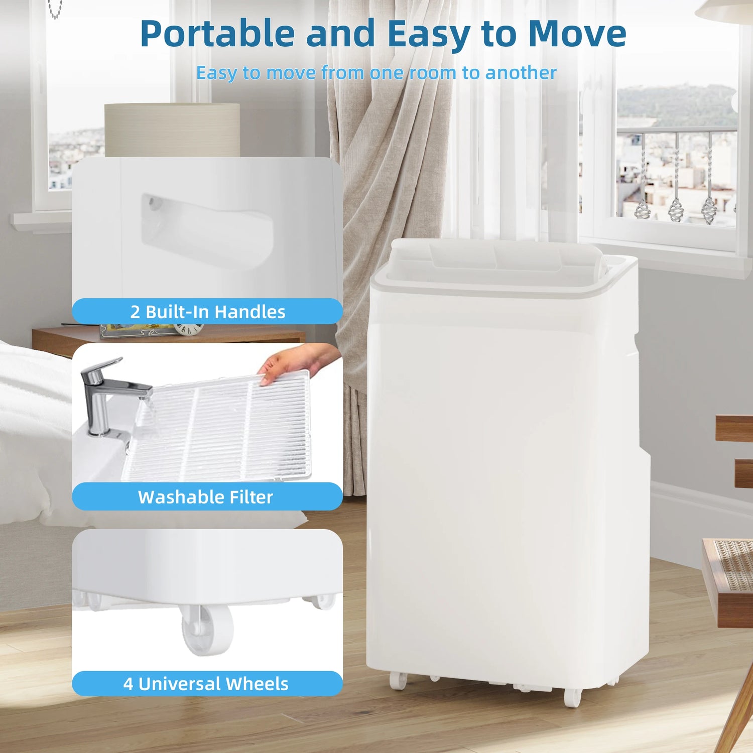 acekool 12000 BTU Portable Air Conditioner - ElectronAge