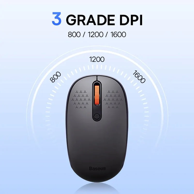 Baseus F01B Mouse Wireless Bluetooth 5.0 Mouse - ElectronAge
