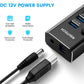 RSHTECH USB3.0 Hub Aluminum 10/13/16 Port Expander USB Powered Data Hub Splitter Individual On/Off Switches for Laptop Macbook