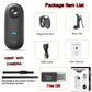 4K UltraHD POV Collar Cam Small Sports Camera Magnetic Necklace Pets Camcorder Mini Wireless WiFi Bodycam Recording Vlog Selfie