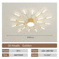 AuroraRealm Creative Fan Shaped LED Ceiling Lamp