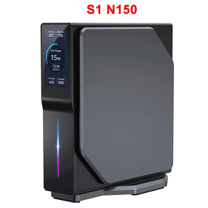 SZBOX S1 N97 N150 Mini PC PK N100 DDR4 3200MHz NVME SSD 3.6GHz 512G SSD Windows11 RGB WiFi 6 BT5.2 Dual LAN Diy Gaming Computer