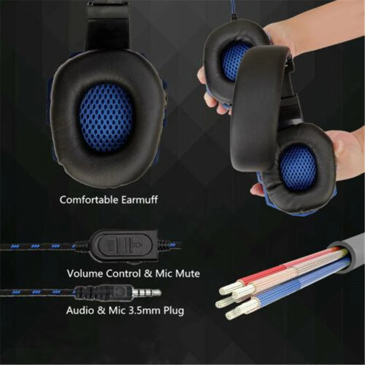 VORTNGLE Gaming Headsets Over-Ear 3.5mm Wired Headphones - ElectronAge