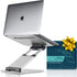 Adjustable Ergonomic Laptop Stand, Height 2.1-13.8" - ElectronAge