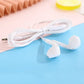 U19 Sport Wired Earphones Super Bass 3.5mm Headphones With Built-in Mic Hands Noise Canceling Earbuds Music Headset Hearing Aids