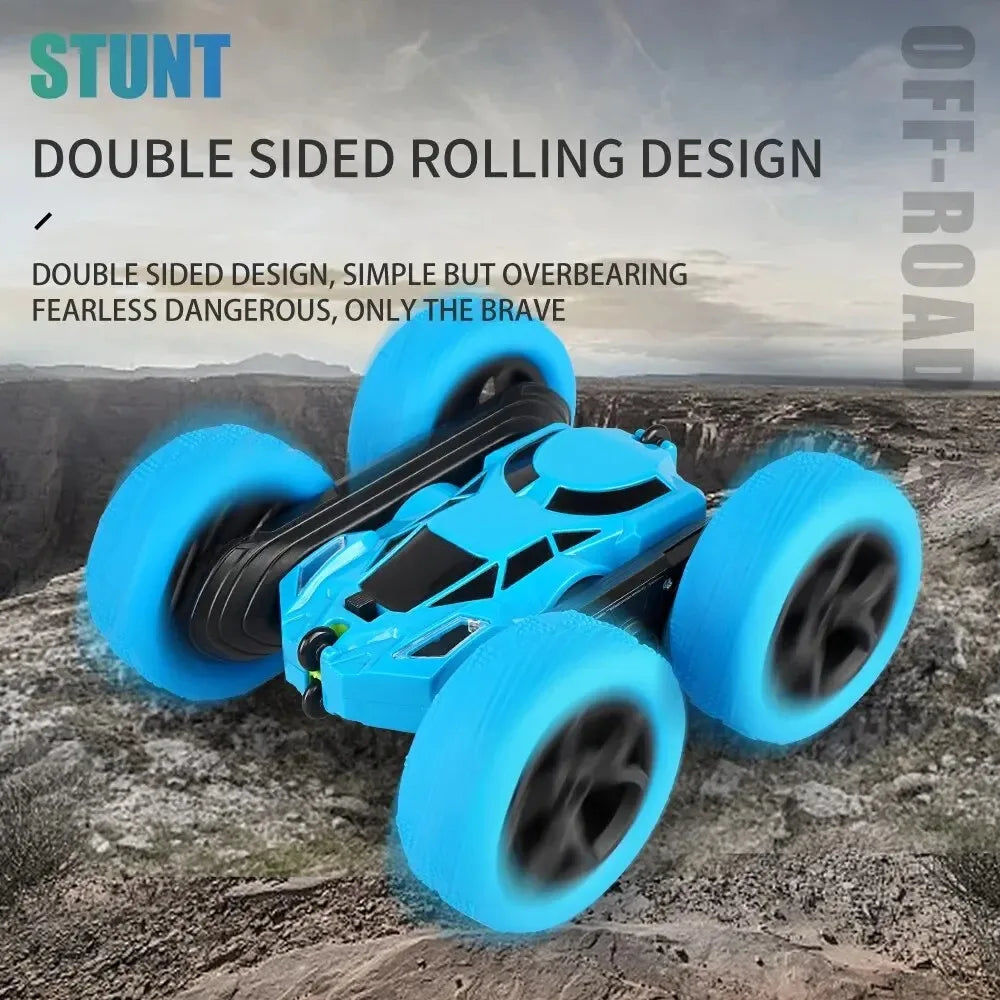 RC Stunt Car Children Double Sided - ElectronAge