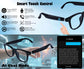 Smart audio glasses, real-time translation via app, photochromic lenses, Hi-Fi music playback, and noise-canceling voice calls.