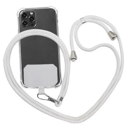 Universal Crossbody Patch Phone Lanyard Mobile Phone Strap Soft Rope for Cell Phone Hanging Cord