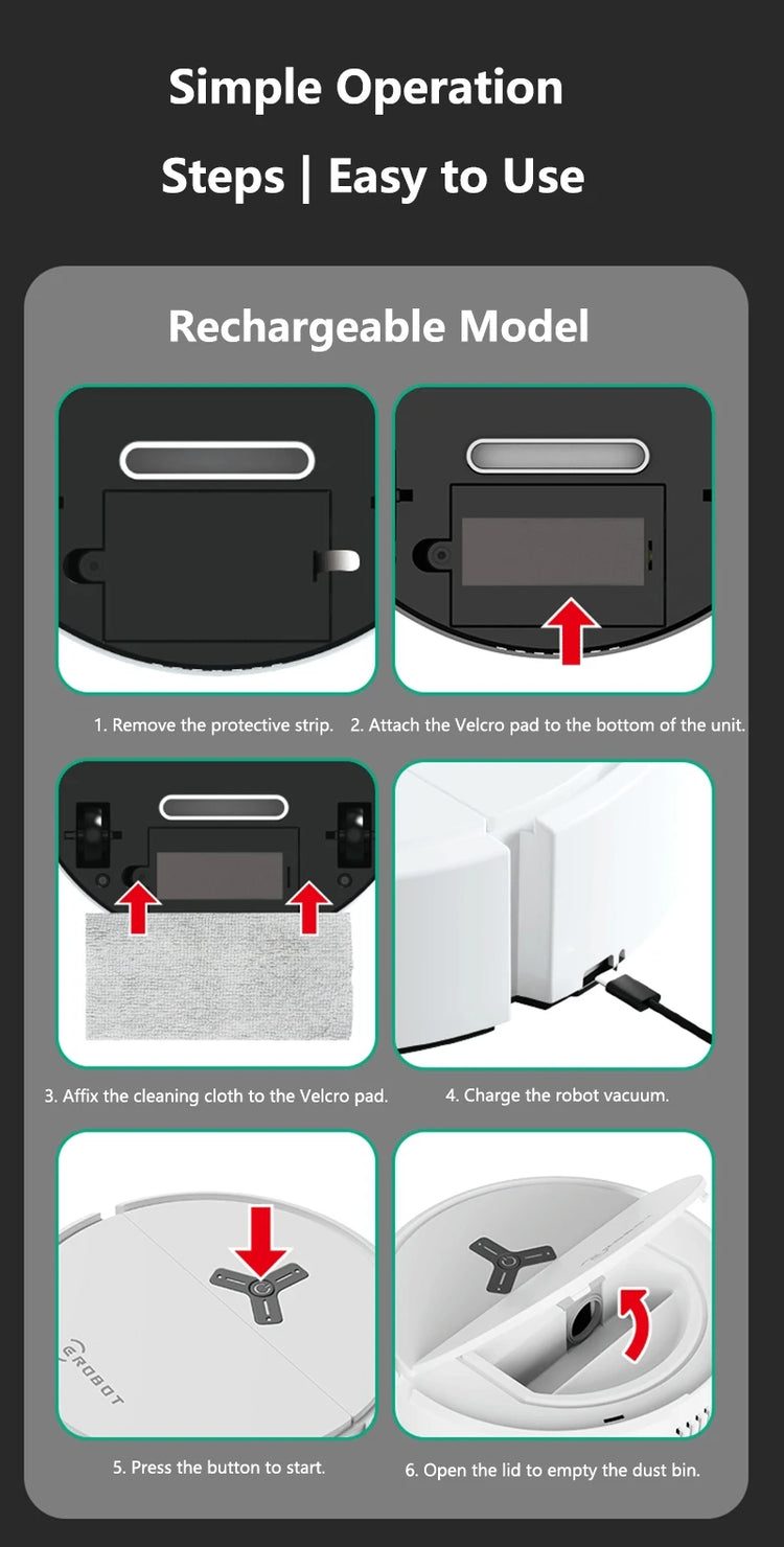 Lenovo Mini Sweeping Machine Smart Vacuum Cleaner - ElectronAge