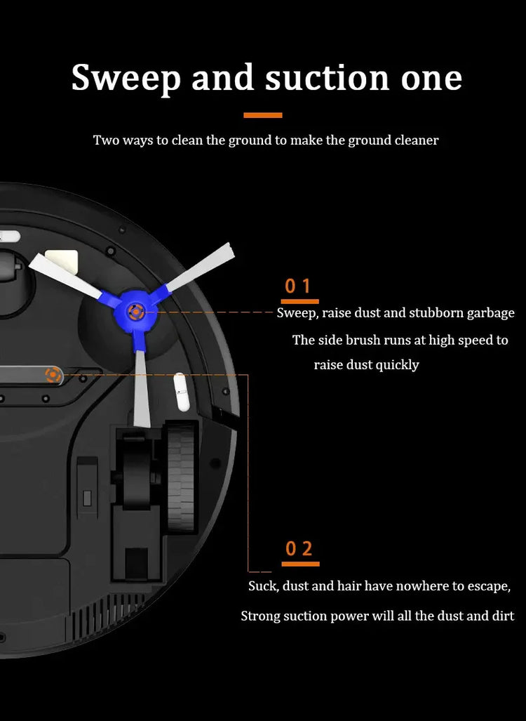 Robot Vacuum Cleaner Smart Remote Control - ElectronAge