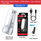 Q09 Selfie Stick Mini Tripod Handheld Stabilizer With Three-Color Fill Light 360°Rotating Aluminium Alloy Rod for Smartphones