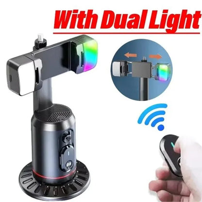 Roreta 2025 Selfie Stick Gimbal Stabilizer For Smartphone With Bluetooth Remote Intelligent AI Gesture Control Anti Shake Tripod