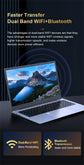 15.6 Inch Gaming Laptop i9 Intel i7 13620H 1260P NVIDIA MX550 4G IPS Fingerprint Office Ultrabook Slim Notebook Windows 11 WiFi