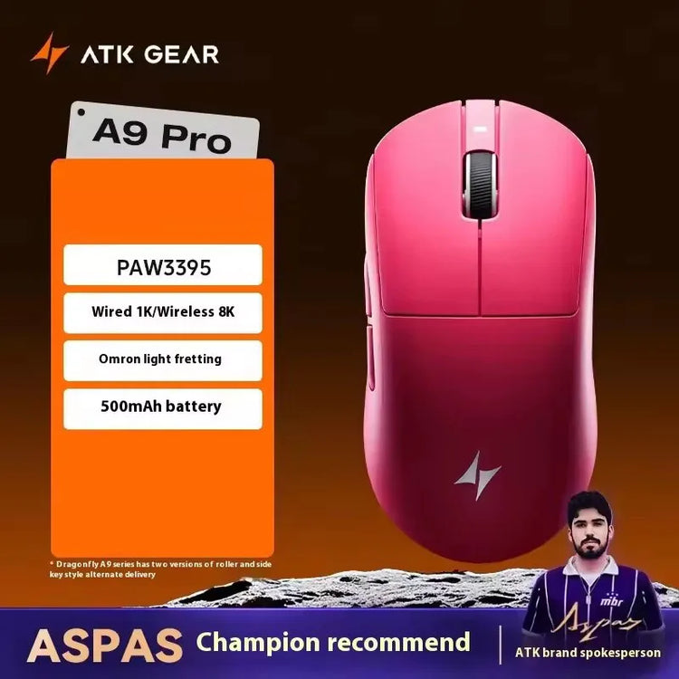 ATK Dragonfly A9 Series Wireless Mouse - ElectronAge