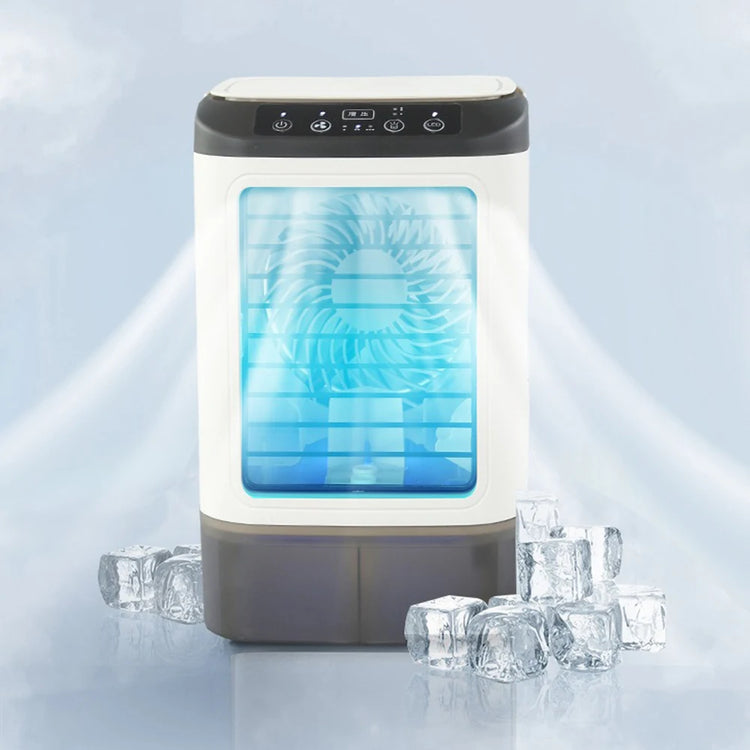 USB Portable Air Conditioner Fan Mini 3 Gears Home Desktop Cooling Fan LED Night Lamp Air Cooler for Room Office Camping 선풍기 - ElectronAge