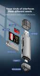 6 in 1 USB 3.0 Card Reader SD TF Card USB Flash Drive OTG Adapter for PC Type C Micro USB For Mobile Phone USB Type C Converter