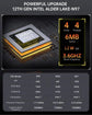 SZBOX S1 N97 N150 Mini PC PK N100 DDR4 3200MHz NVME SSD 3.6GHz 512G SSD Windows11 RGB WiFi 6 BT5.2 Dual LAN Diy Gaming Computer