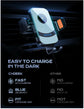 UYUXIO Auto Clamping Wireless Car Charger Adapter Super Fast Charging Air Vent Car Phone Holder for iPhone 16 15 Pro Max Samsung