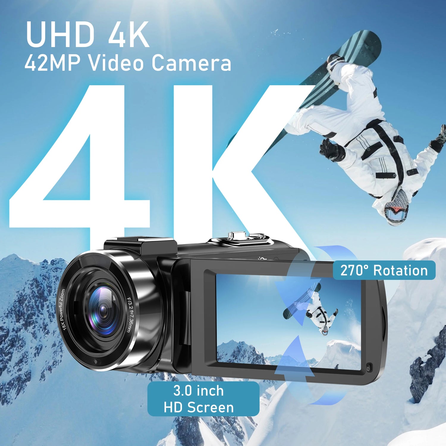 BOQY 42MP Video Camera - ElectronAge
