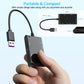 6 IN 1 Smart Multi-function Card Reader USB/Type C to Smart/MS/M2/TF/SIM/SD Memory Card Bank Card Reader for PC Laptop Transfer