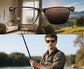 AI smart translation glasses, supporting real-time app translation in 164 languages, photochromic lenses, and flat gray lenses.