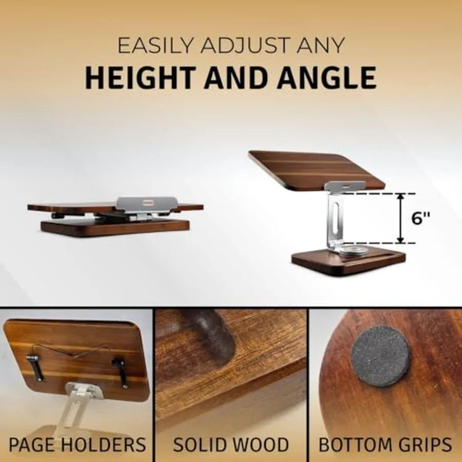 Birchline Wooden Laptop Notebook Stand - ElectronAge