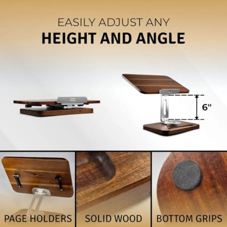 Birchline Wooden Laptop Notebook Stand - ElectronAge