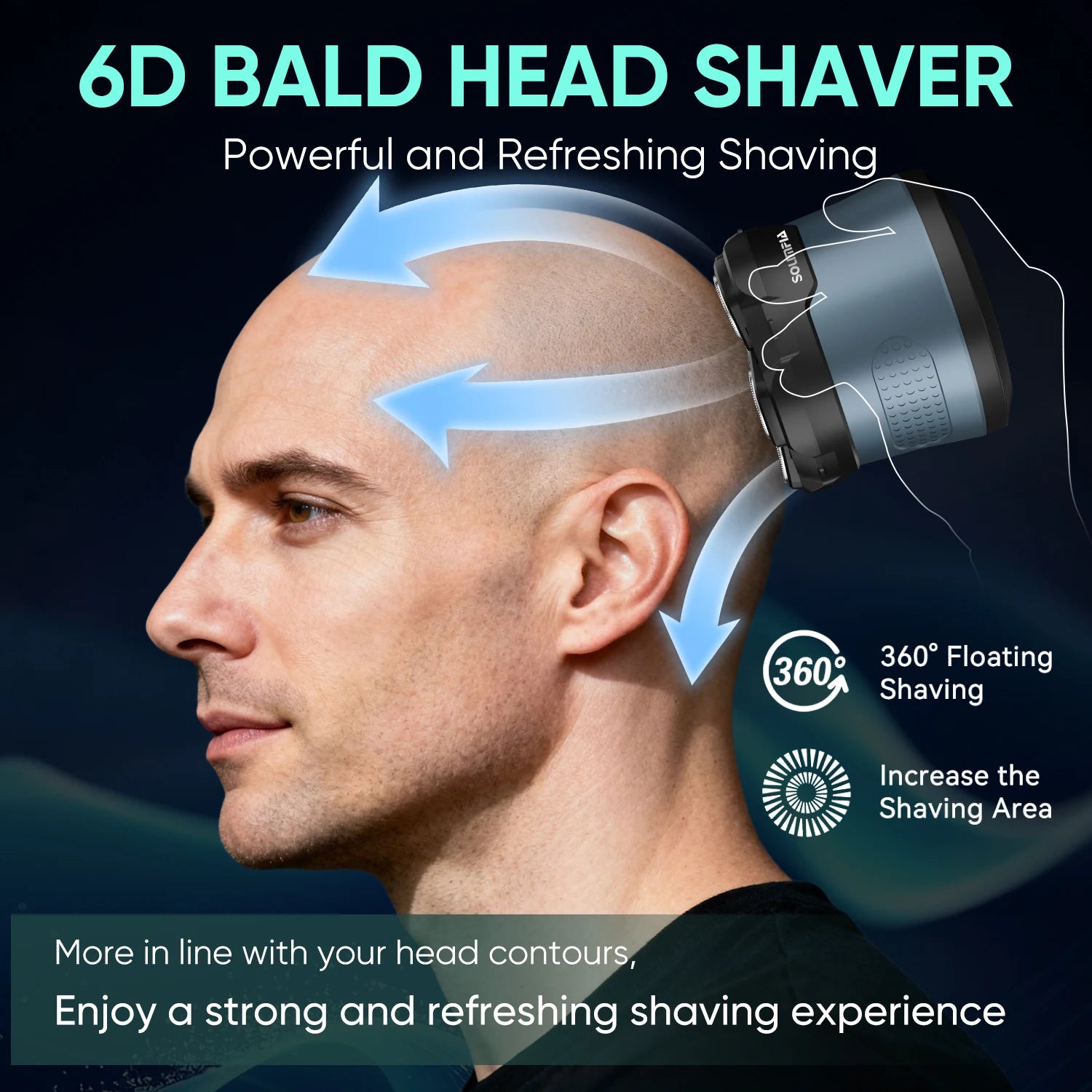 Solimpia Head Shavers for Bald Men - ElectronAge