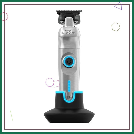 Professional Cordless Ergonomic Hair Clipper Trimmer with Digital Brushless Motor